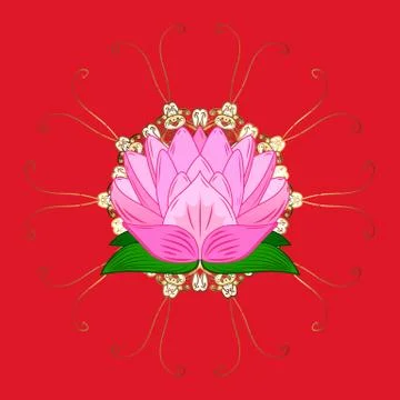 Abstract colored picture 库存插图