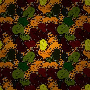 Abstract colored picture Stock Illustration