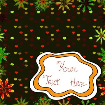 Abstract colored picture Stockillustratie