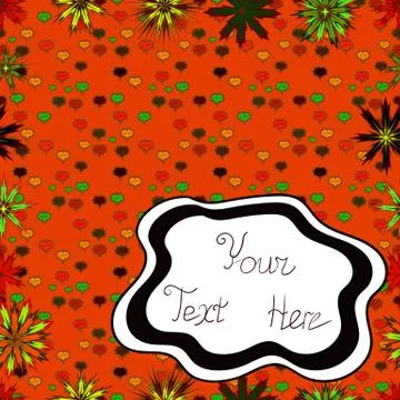 Abstract colored picture Stockillustratie