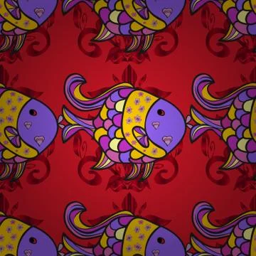 Abstract colored picture Illustration