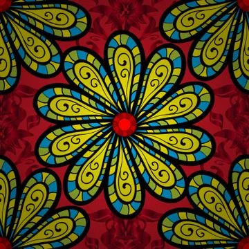Abstract colored picture Stock-Illustration