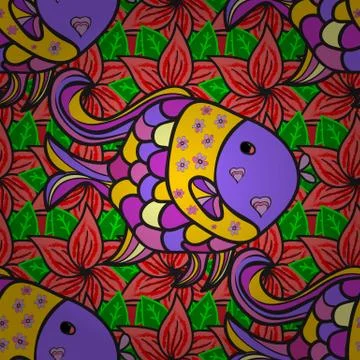 Abstract colored picture Stock Illustration
