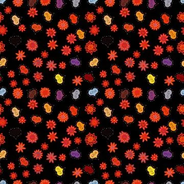 Abstract colored picture Illustrazione stock