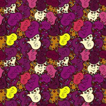 Abstract colored picture Illustrazione stock