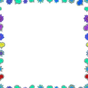 Abstract colored picture Illustrazione stock