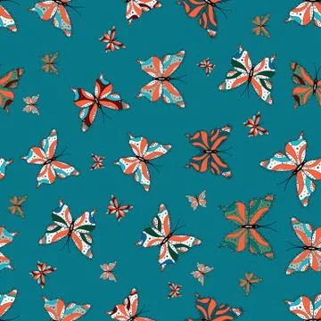 Abstract colored picture Illustrazione stock