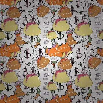 Abstract colored picture Illustrazione stock