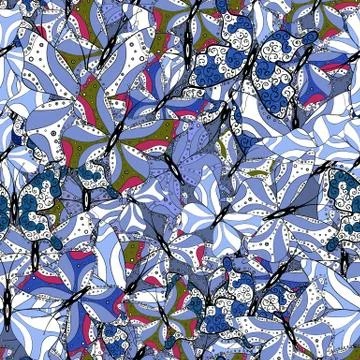 Abstract colored picture Stock Illustration