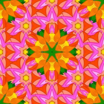 Abstract colored picture Illustrazione stock