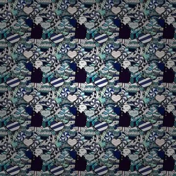 Abstract colored picture Stock Illustration