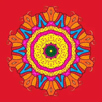 Abstract colored picture Stock Illustration