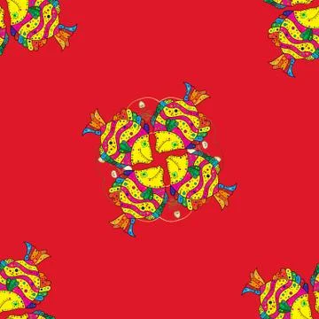 Abstract colored picture Stock Illustration
