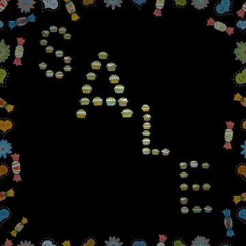 Abstract colored picture Stock Illustration