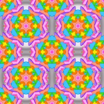Abstract colored picture Stock Illustration