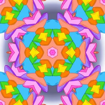 Abstract colored picture Stock Illustration