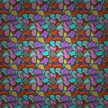 Abstract colored picture イラスト素材