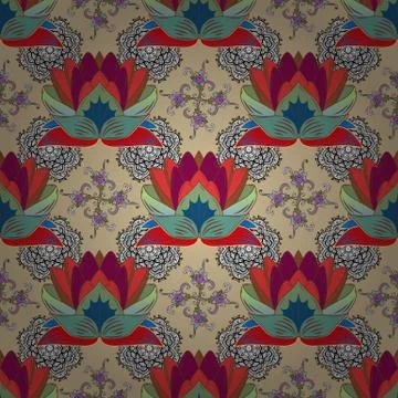Abstract colored picture 库存插图