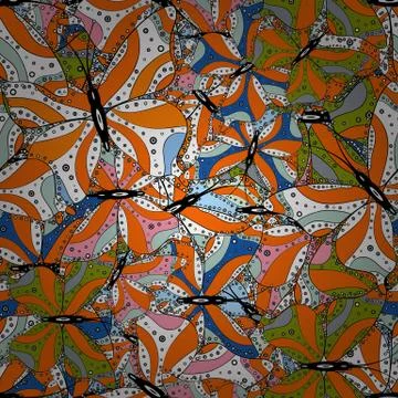 Abstract colored picture 스톡 일러스트