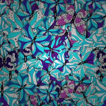 Abstract colored picture Stock Illustration