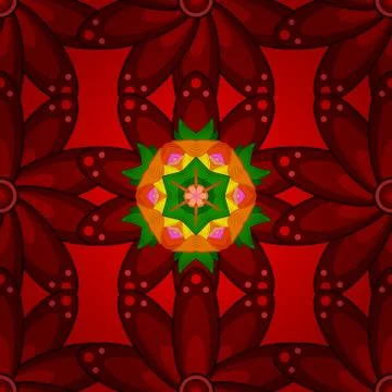 Abstract colored picture Stock Illustration