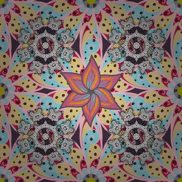 Abstract colored picture 스톡 일러스트