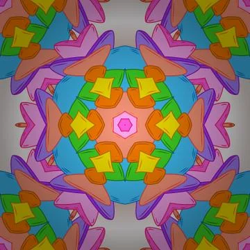 Abstract colored picture Ilustração Stock