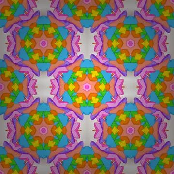 Abstract colored picture Stock Illustration