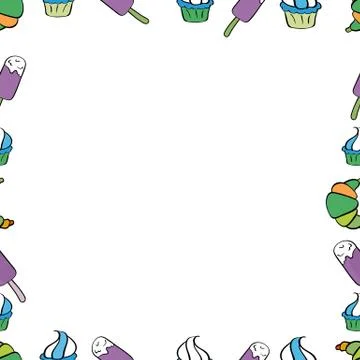 Abstract colored picture Stock Illustration