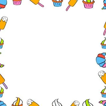 Abstract colored picture Stock Illustration