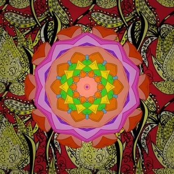 Abstract colored picture 스톡 일러스트