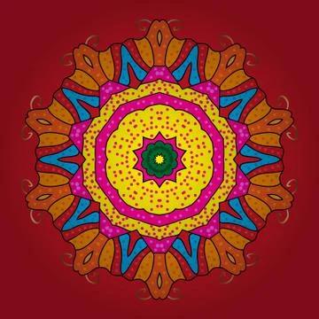 Abstract colored picture Stock Illustration