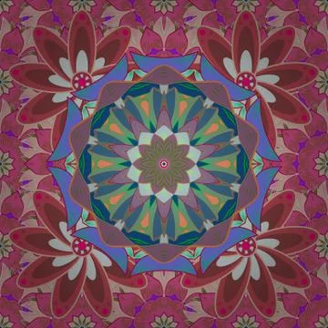 Abstract colored picture Stock Illustration