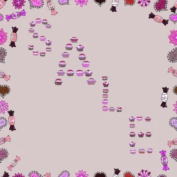Abstract colored picture Иллюстрация