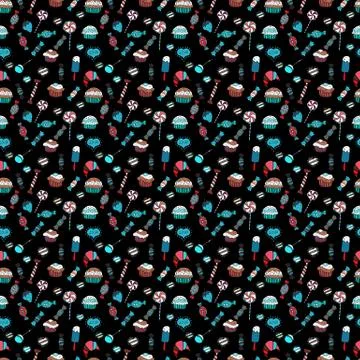 Abstract colored picture Illustrazione stock