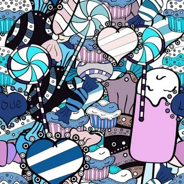 Abstract colored picture Stock Illustration