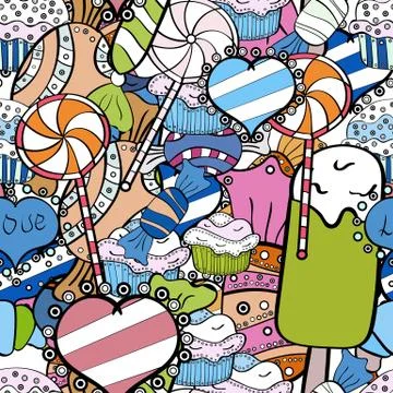 Abstract colored picture 스톡 일러스트