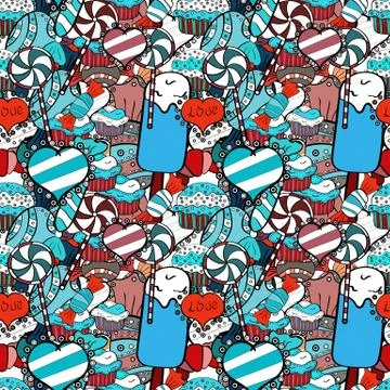Abstract colored picture Stock Illustration