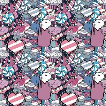 Abstract colored picture 스톡 일러스트