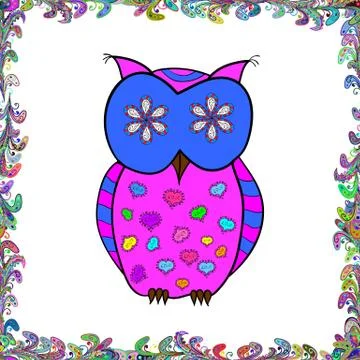 Abstract colored picture Stock Illustration