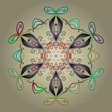 Abstract colored picture Stock Illustration