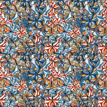 Abstract colored picture Stock Illustration