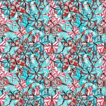 Abstract colored picture Stock Illustration