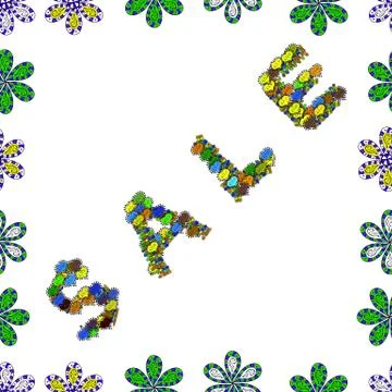 Abstract colored picture Stock Illustration