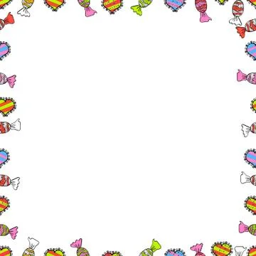 Abstract colored picture Illustrazione stock