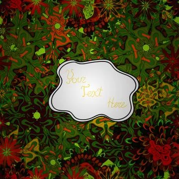 Abstract colored picture Stock Illustration