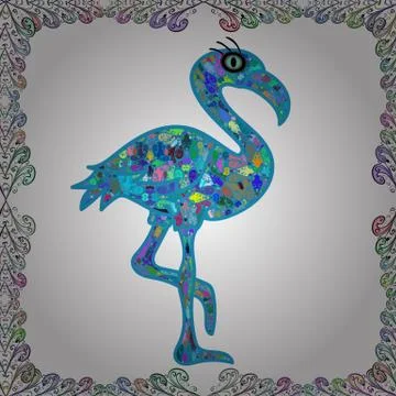 Abstract colored picture Stock-Illustration