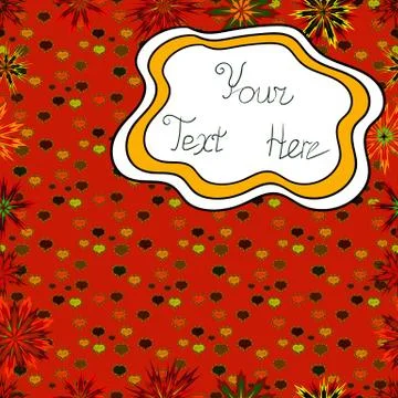 Abstract colored picture Illustration