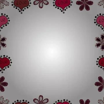 Abstract colored picture Illustrazione stock