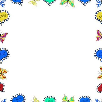 Abstract colored picture 스톡 일러스트